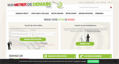 Desktop Screenshot of monmetierdedemain.com